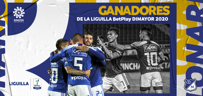 MILLONARIOS FC, GANADOR DE LA LIGUILLA BETPLAY DIMAYOR ...