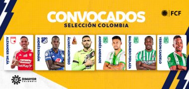 Convocados del FPC a Selección Colombia