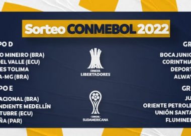 CONMEBOL Libertadores. y Sudamericana grupos
