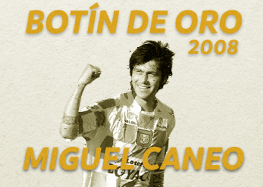 Miguel Caneo, botín de oro 2008