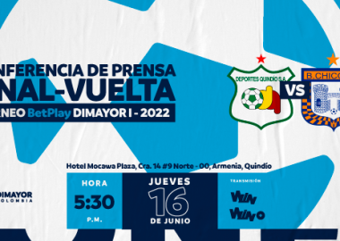 Conferencia de prensa final vuelta Torneo BetPlay DIMAYOR I-2022