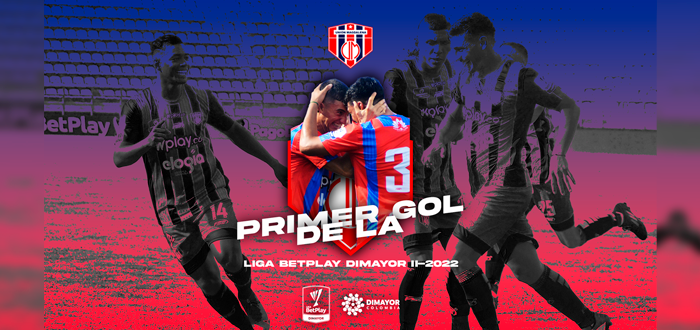 Primer gol de la Liga BetPlay DIMAYOR II-2022