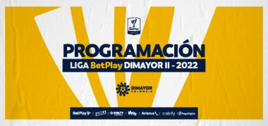Programacion Liga BetPlay DIMAYOR II 2022