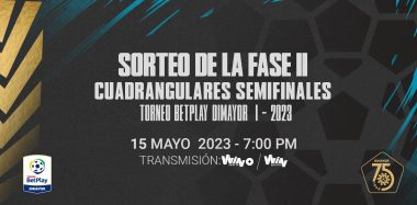 Sorteo Torneo BetPlay
