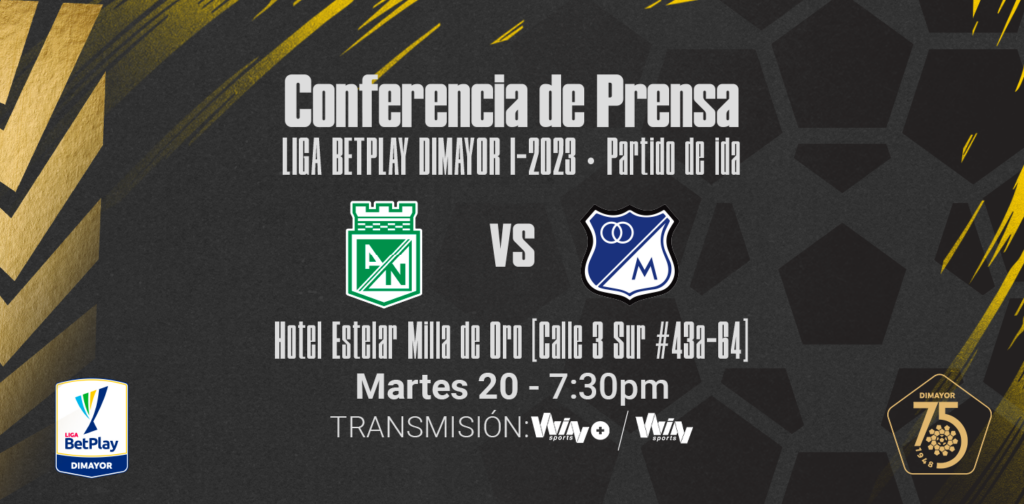 Conferencia De Prensa Por La Final De Ida Liga Betplay Dimayor I 2023 Dimayor 1717