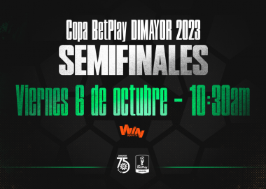 Sorteo Semifinales Copa BetPlay DIMAYOR 2023