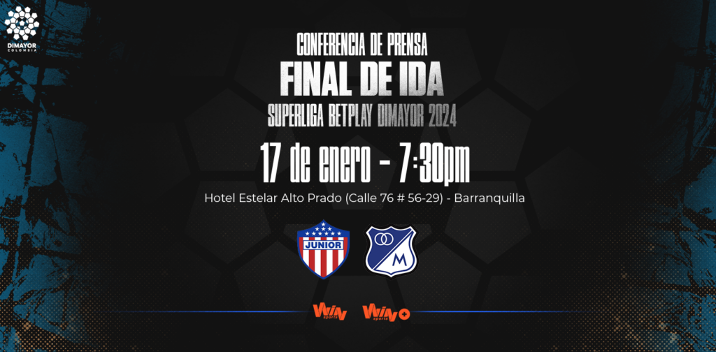 Conferencia De Prensa Oficial Por El Partido De Ida Por La Superliga Betplay Dimayor 2024 Dimayor 2272