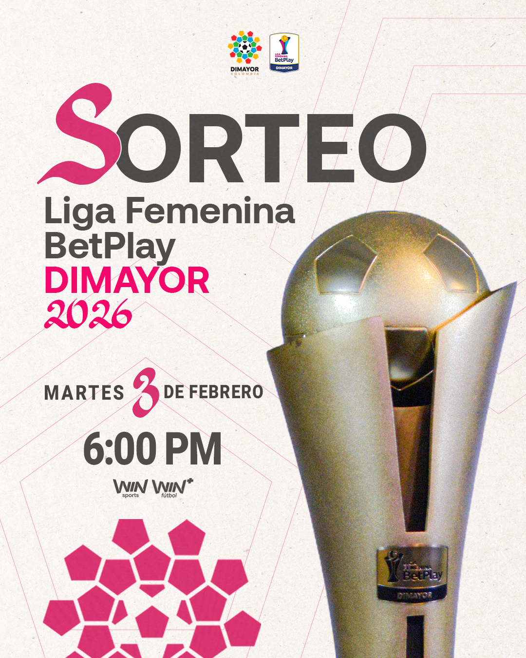 Sorteo del fixture de la fase l de la Liga Femenina BetPlay DIMAYOR ...